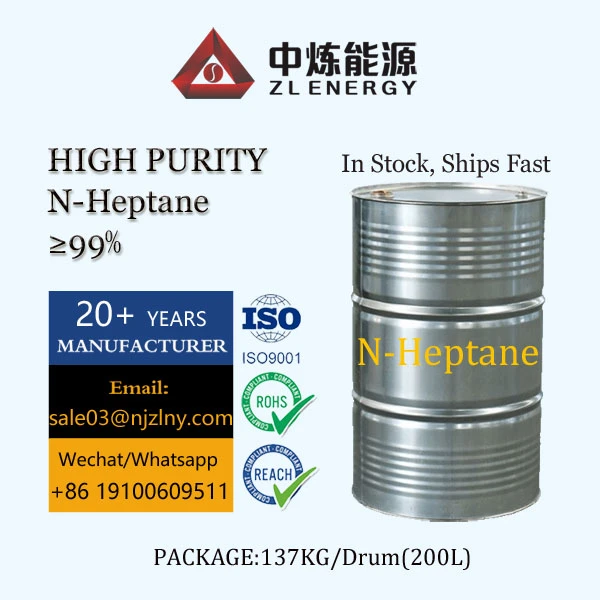 N-Heptane Drum Shipping In Stock